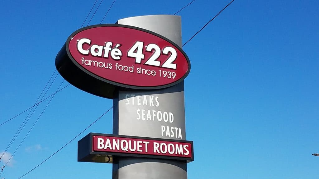 Cafe 422 Ohio Wood Burner